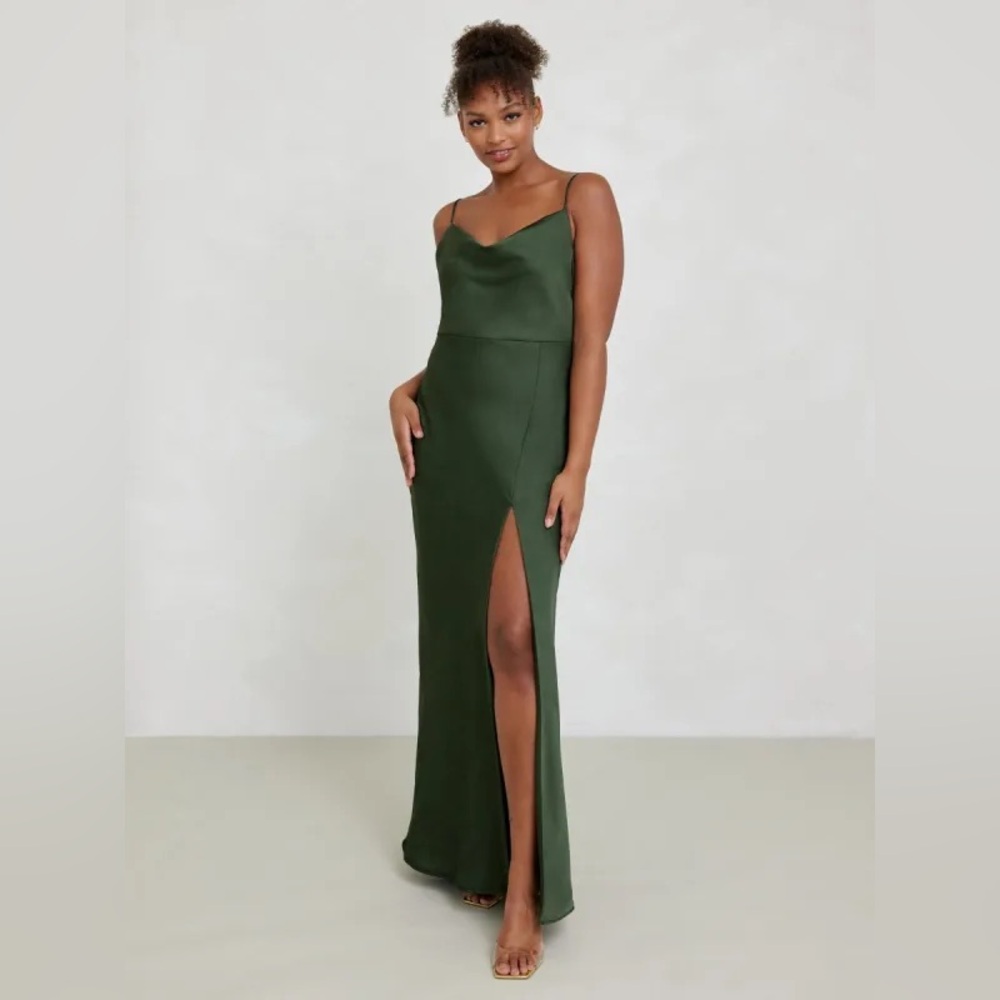Park & Fifth Bennett Dress Dark Olive